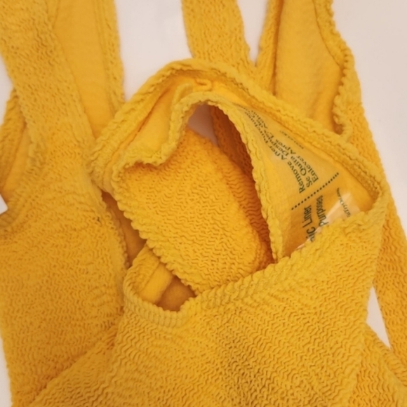 Bond-Eye Mara Ribbed Sunny Eco One Piece Bathing Swim Suit - Picture 5 of 6